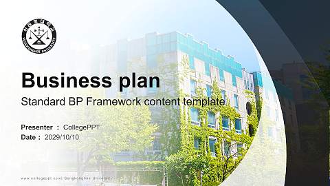 Sungkonghoe University Competition/Entrepreneurship Contest PPT Template