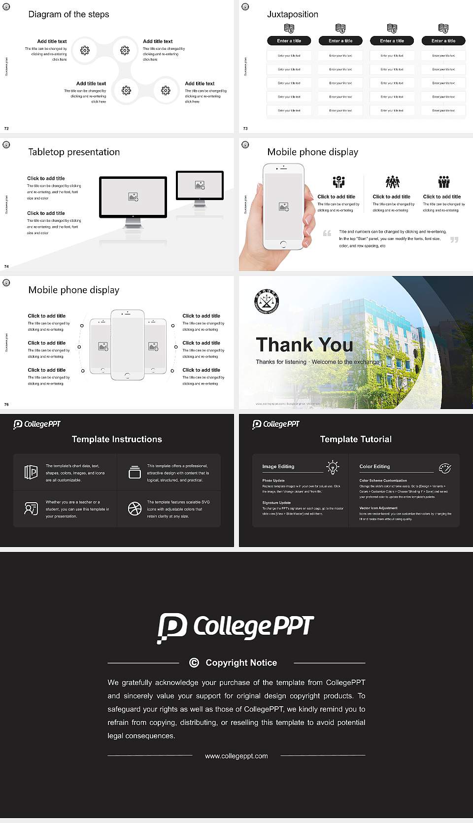 Sungkonghoe University Competition/Entrepreneurship Contest PPT Template16:9 ratio PPT effect preview image9
