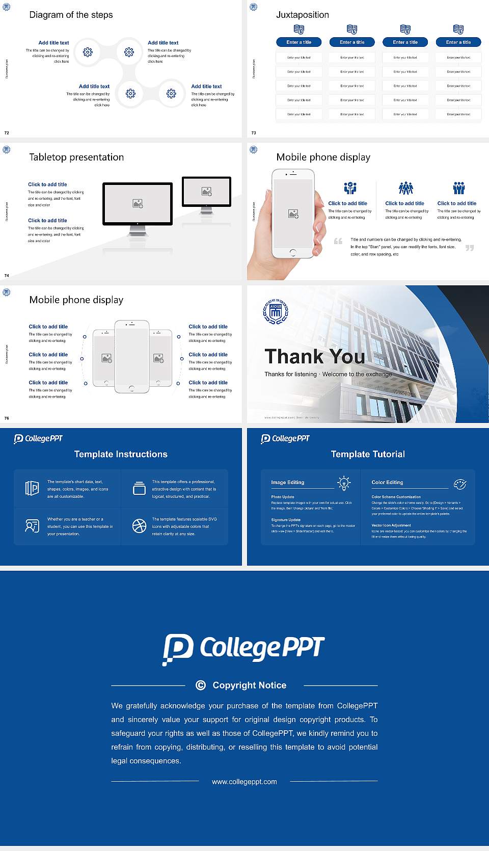 Seoil University Competition/Entrepreneurship Contest PPT Template16:9 ratio PPT effect preview image9