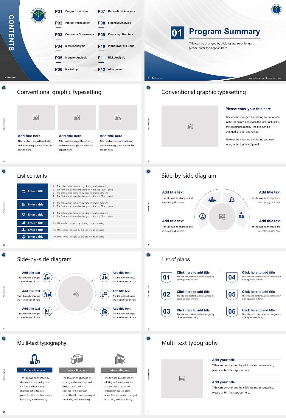 Jeonju National University of Education Competition/Entrepreneurship Contest PPT Template16:9 ratio PPT effect preview image2