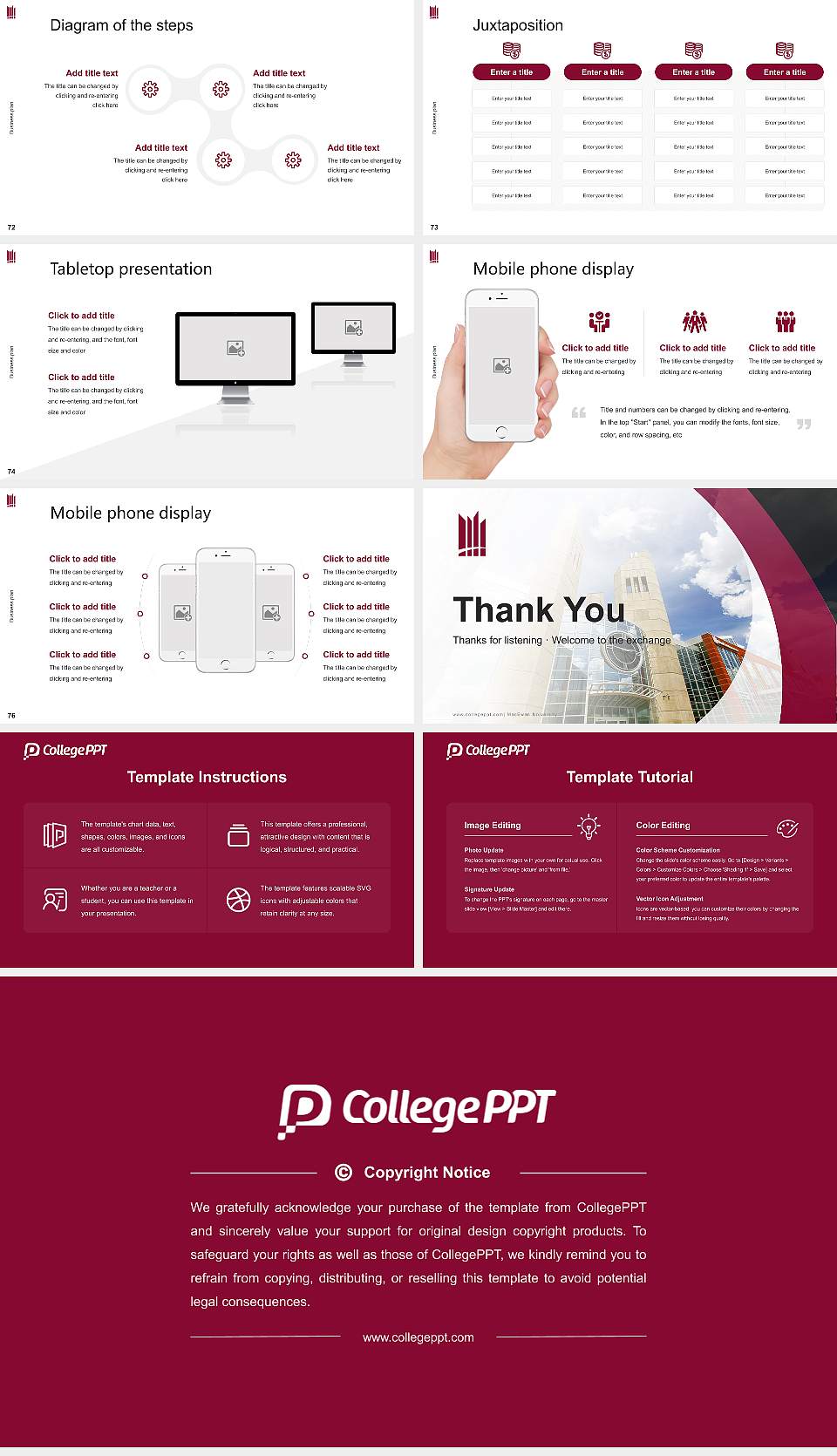 MacEwan University Competition/Entrepreneurship Contest PPT Template16:9 ratio PPT effect preview image9
