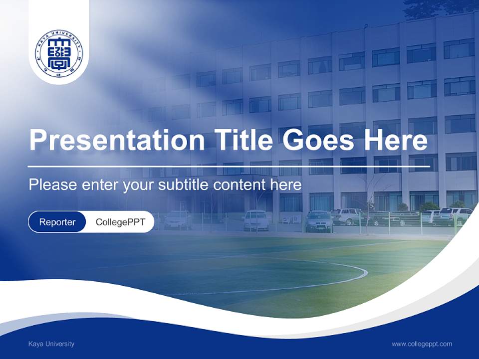 Kaya University Lecture Sharing and Networking Event PPT Template4:3 ratio PPT effect preview image4