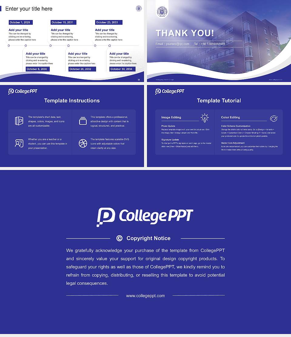 Kwangyang Health College Lecture Sharing and Networking Event PPT Template16:9 ratio PPT effect preview image4