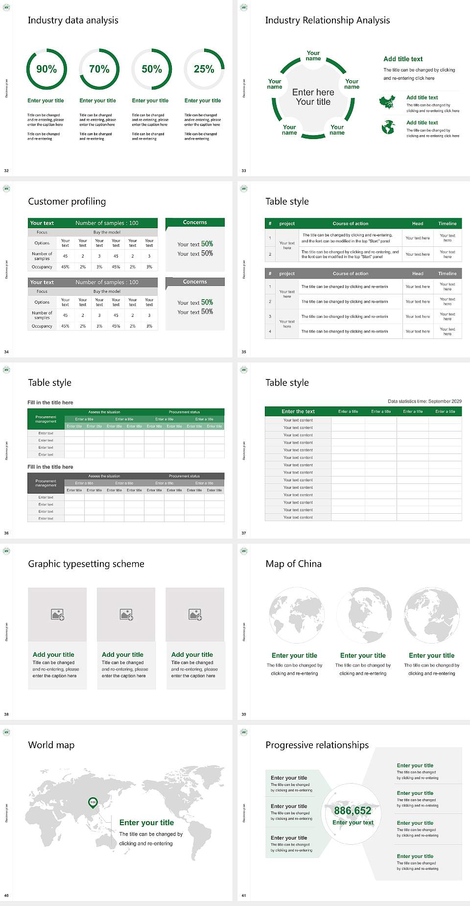 Christian College of Nursing Competition/Entrepreneurship Contest PPT Template4:3 ratio PPT effect preview image5