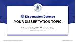 Sangmyung University Graduation Thesis Defense PPT Template