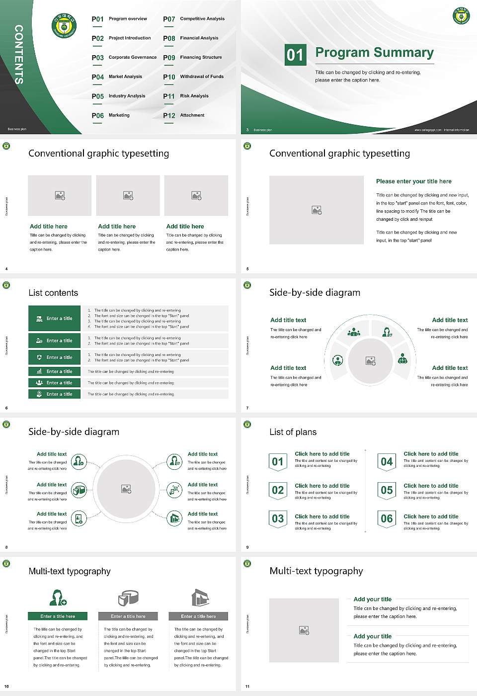 Shinsung University Competition/Entrepreneurship Contest PPT Template16:9 ratio PPT effect preview image2
