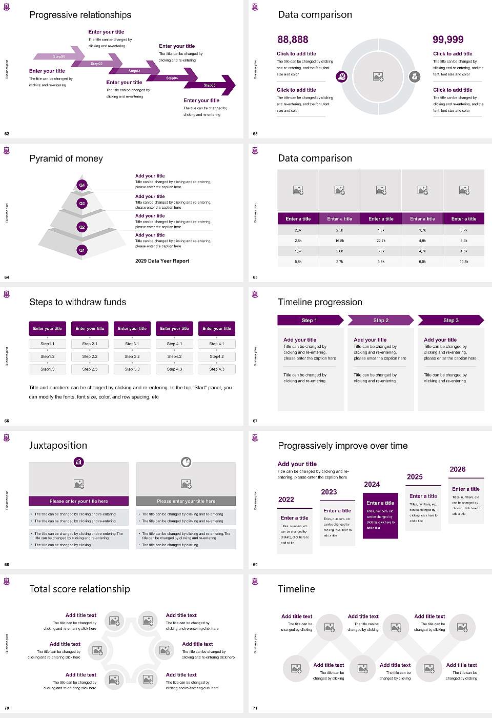 Fuji University Competition/Entrepreneurship Contest PPT Template16:9 ratio PPT effect preview image8