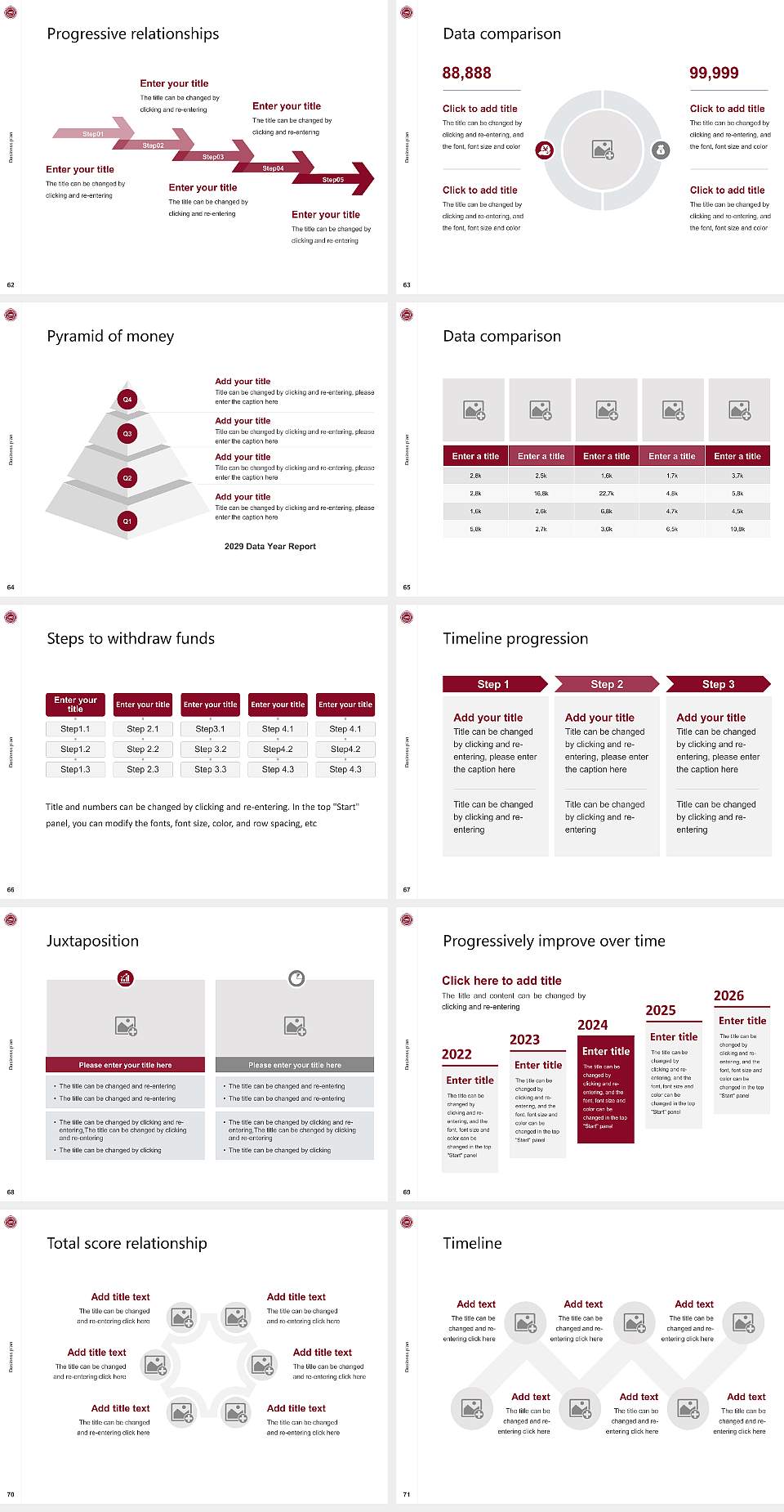Kimpo University Competition/Entrepreneurship Contest PPT Template4:3 ratio PPT effect preview image8