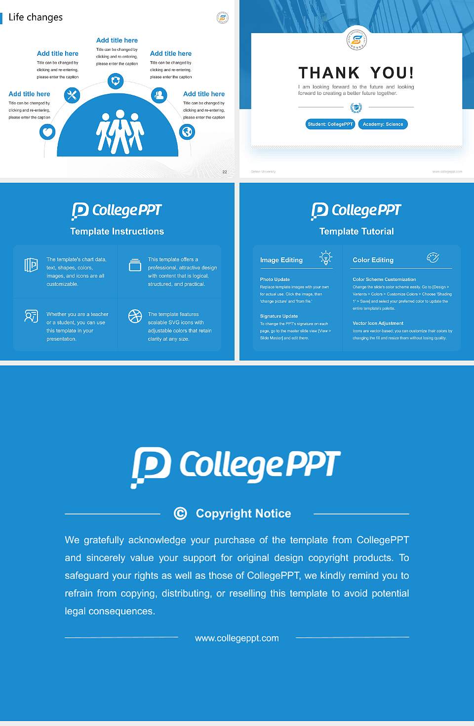 Sehan University National Scholarship Defense PPT Template4:3 ratio PPT effect preview image4