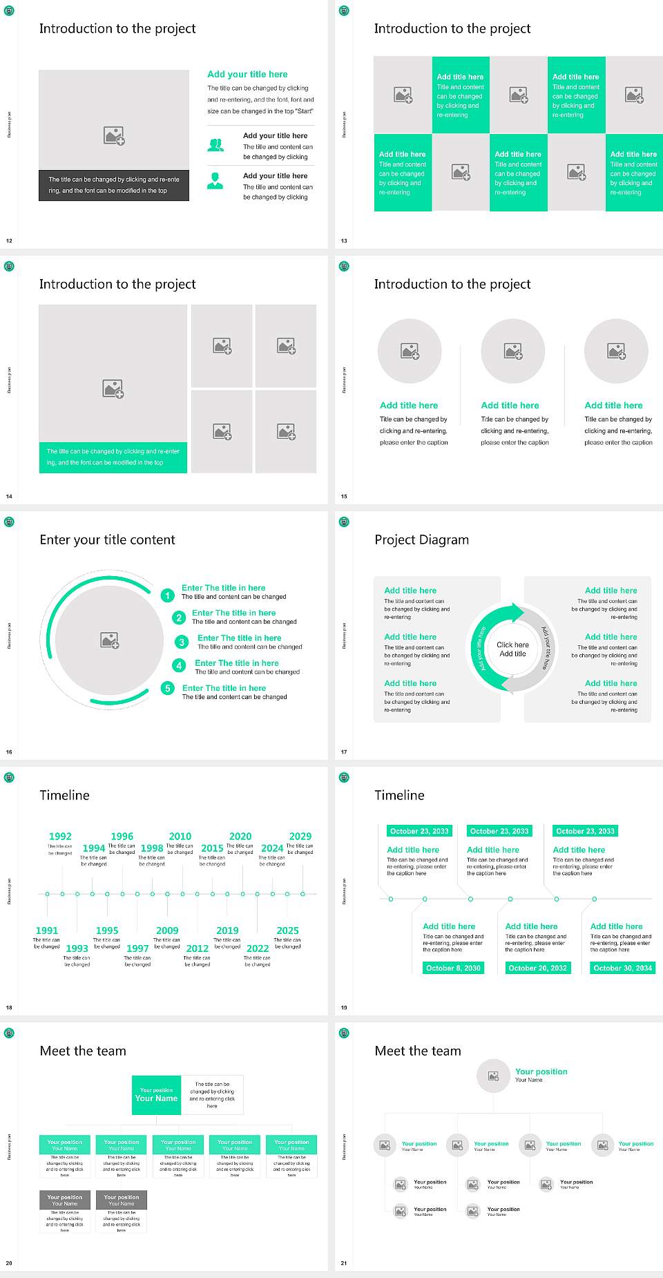 University of Exeter Competition/Entrepreneurship Contest PPT Template4:3 ratio PPT effect preview image3