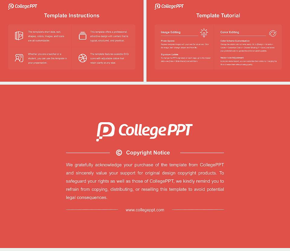 Kaywon University of Art and Design Course/Courseware Creation PPT Template16:9 ratio PPT effect preview image5