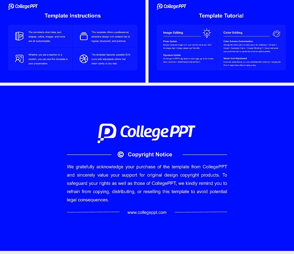 Kangnam University Course/Courseware Creation PPT Template16:9 ratio PPT effect preview image5