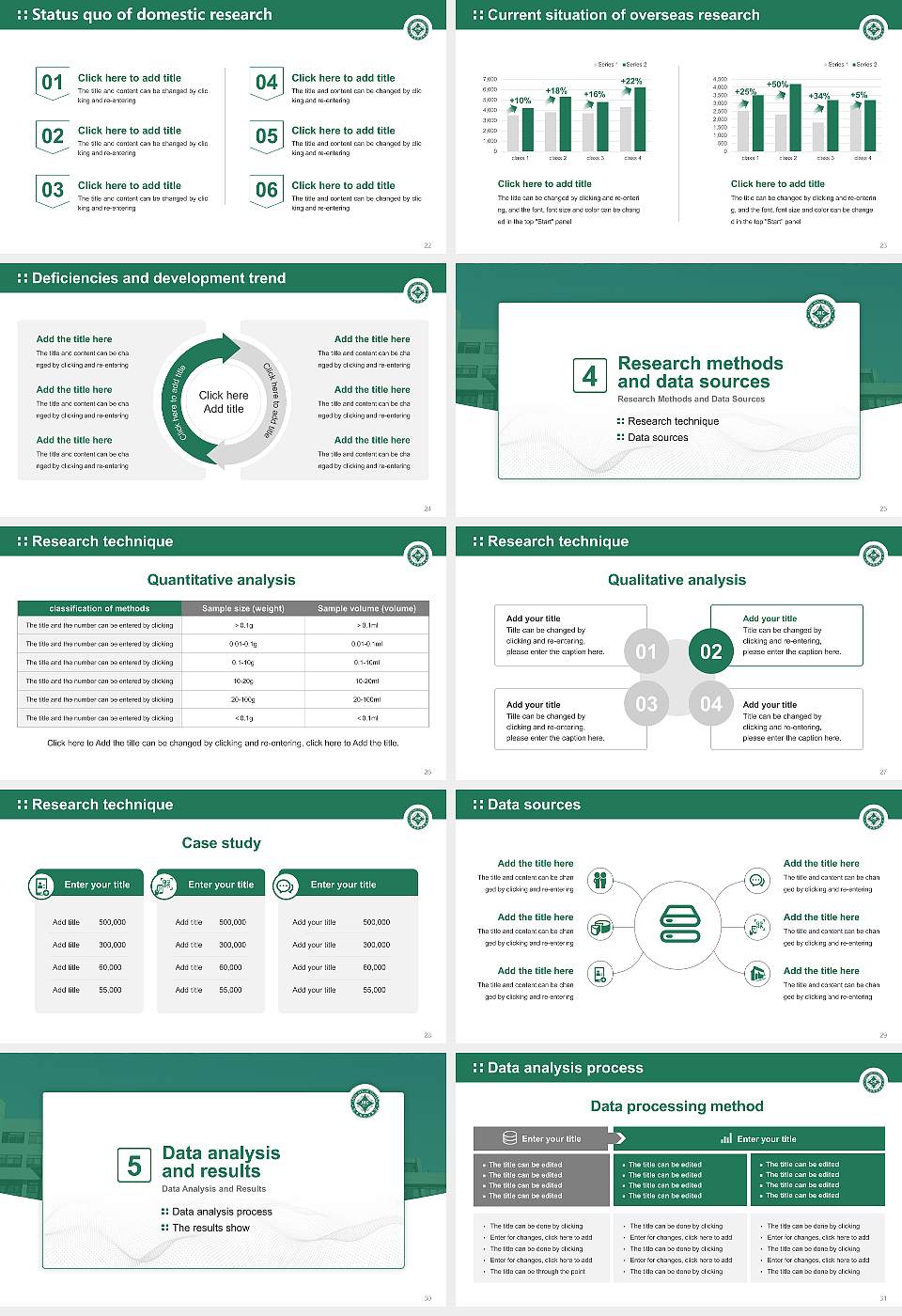 Jinju Health College Graduation Thesis Defense PPT Template16:9 ratio PPT effect preview image4