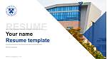 Pai Chai University Resume PPT Template