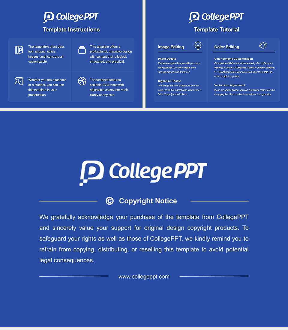 Hoseo University Course/Courseware Creation PPT Template4:3 ratio PPT effect preview image5
