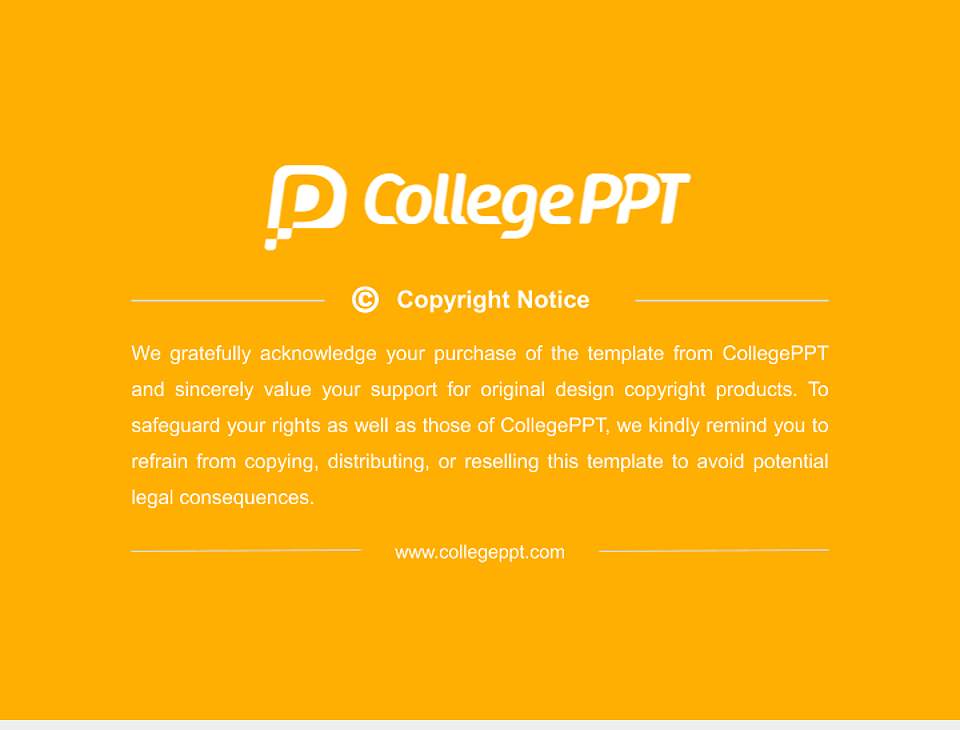 Paekche Institute of the Arts Resume PPT Template4:3 ratio PPT effect preview image5