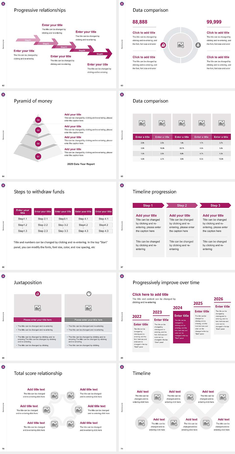 Jeonbuk National University Competition/Entrepreneurship Contest PPT Template4:3 ratio PPT effect preview image8
