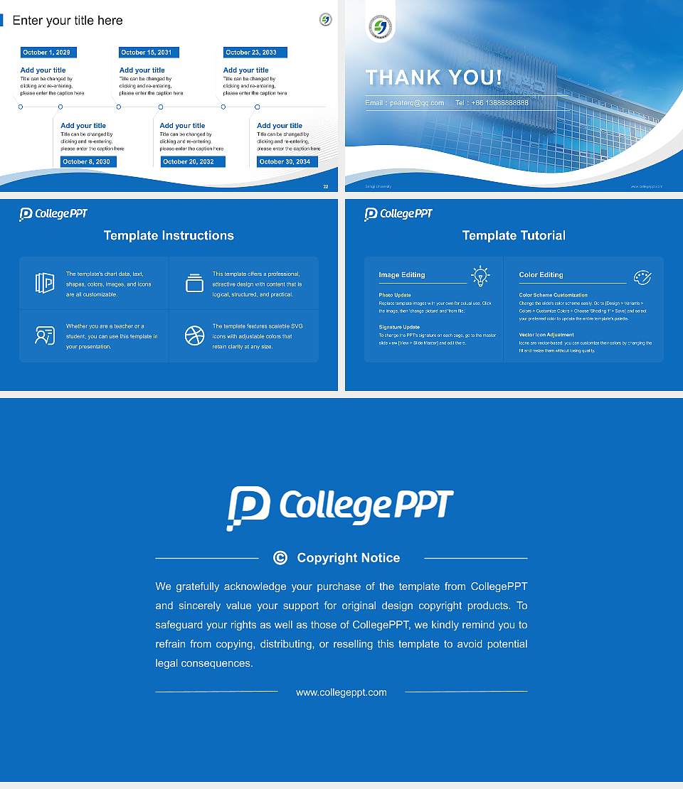 Sangji University Lecture Sharing and Networking Event PPT Template16:9 ratio PPT effect preview image4