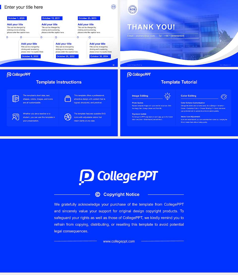 Kunsan College of Nursing Lecture Sharing and Networking Event PPT Template16:9 ratio PPT effect preview image4