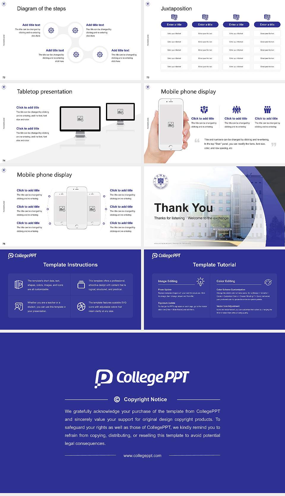 Kwangshin University Competition/Entrepreneurship Contest PPT Template16:9 ratio PPT effect preview image9