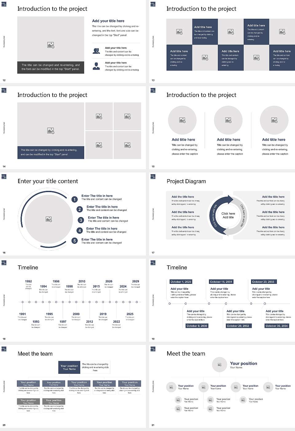 Bath Spa University Competition/Entrepreneurship Contest PPT Template16:9 ratio PPT effect preview image3
