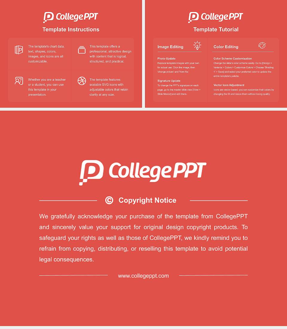 Kaywon University of Art and Design Course/Courseware Creation PPT Template4:3 ratio PPT effect preview image5