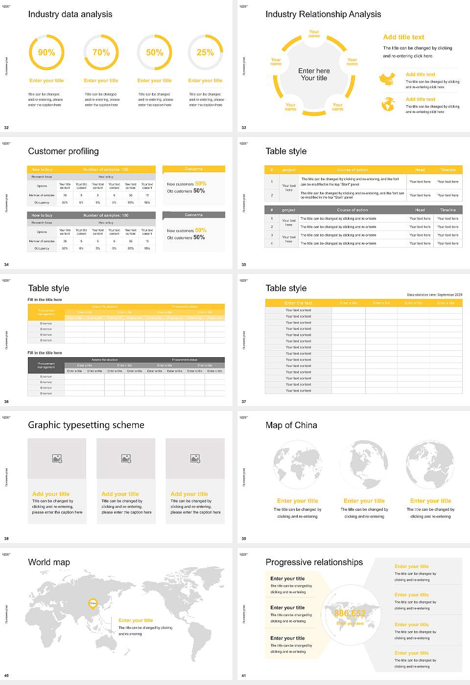 University of Guelph Competition/Entrepreneurship Contest PPT Template16:9 ratio PPT effect preview image5
