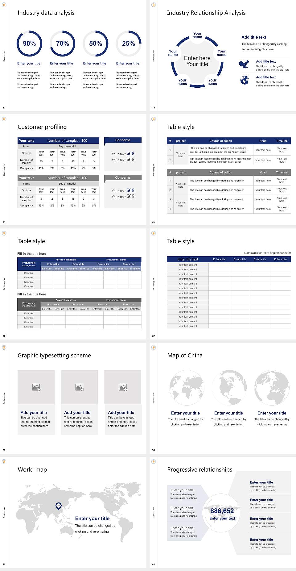 Korea University of Technology and Education Competition/Entrepreneurship Contest PPT Template4:3 ratio PPT effect preview image5