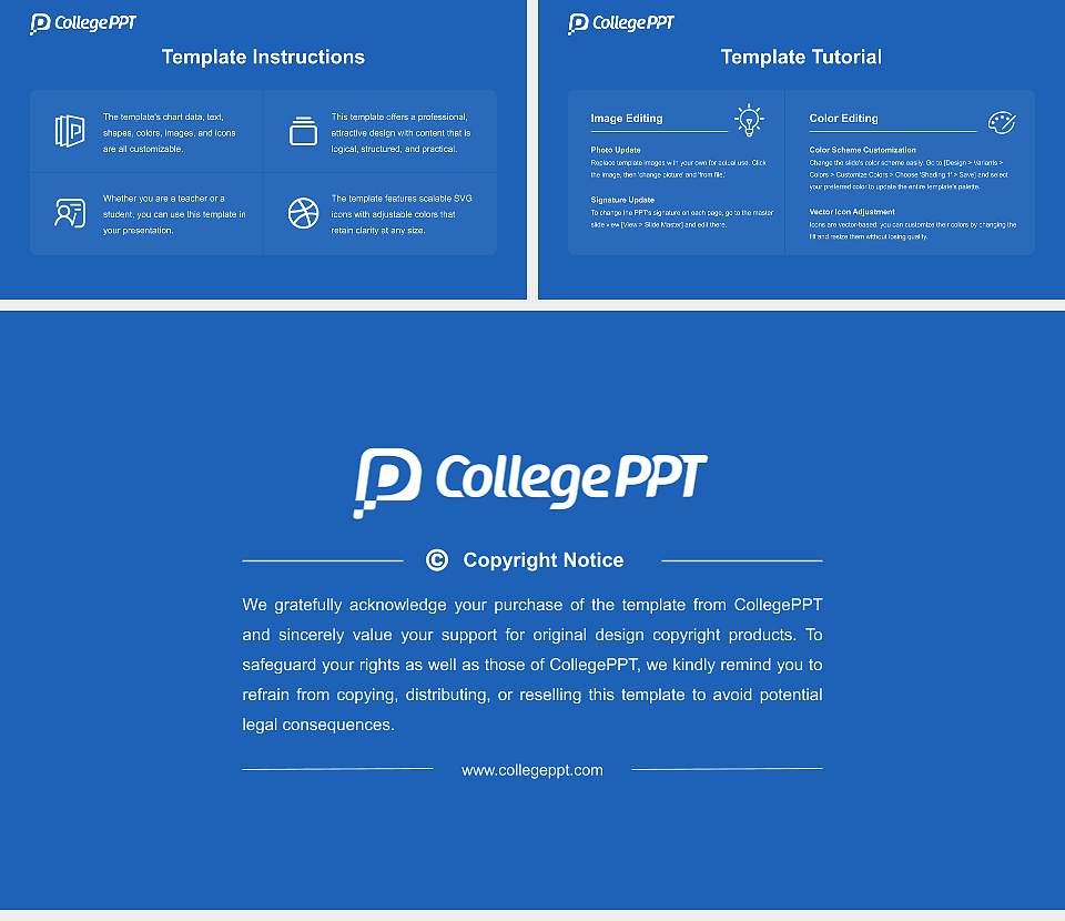 Hallym Polytechnic University Course/Courseware Creation PPT Template16:9 ratio PPT effect preview image5
