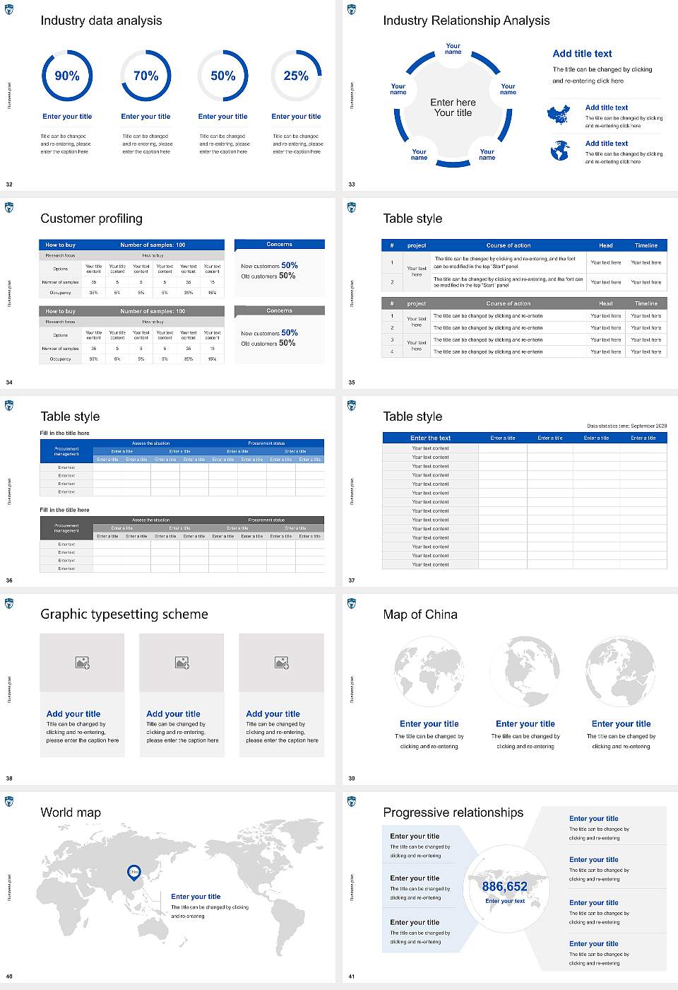 University of Southampton Competition/Entrepreneurship Contest PPT Template16:9 ratio PPT effect preview image5
