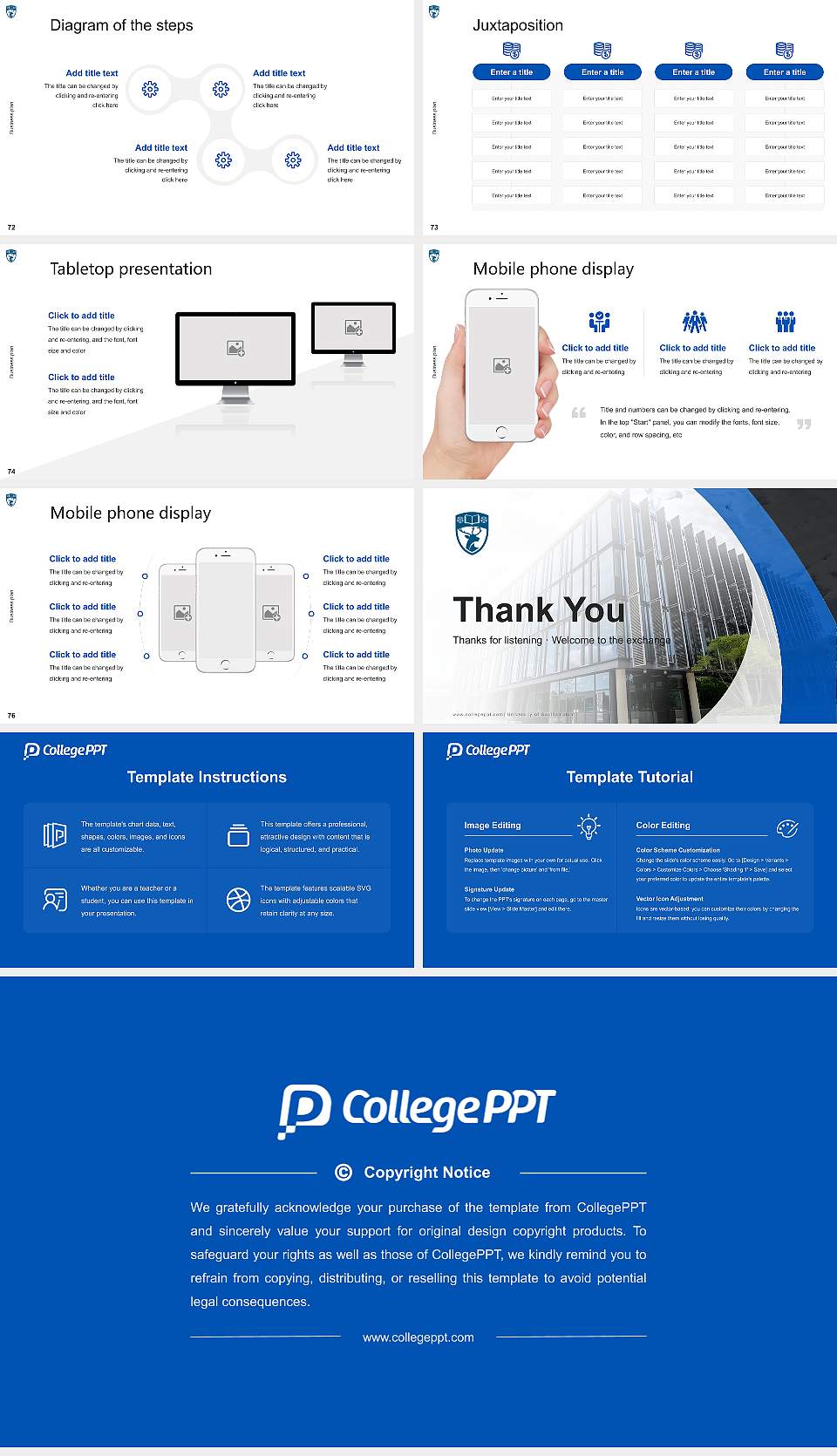 University of Southampton Competition/Entrepreneurship Contest PPT Template16:9 ratio PPT effect preview image9