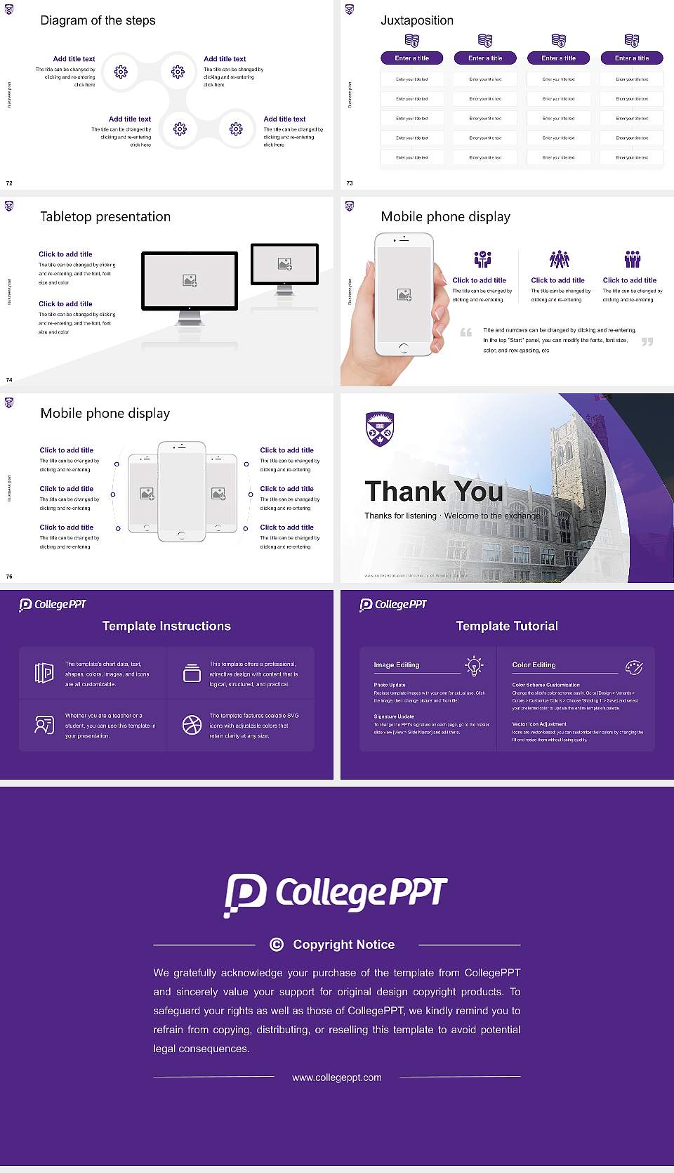 University of Western Ontario Competition/Entrepreneurship Contest PPT Template16:9 ratio PPT effect preview image9