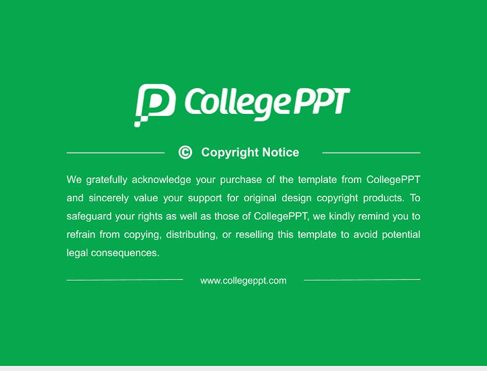 Kunjang University College Resume PPT Template4:3 ratio PPT effect preview image5