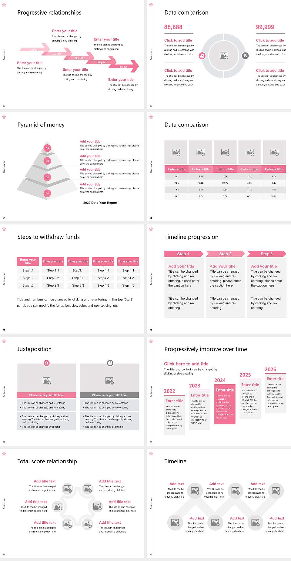 Gakushuin Women’s College Competition/Entrepreneurship Contest PPT Template4:3 ratio PPT effect preview image8