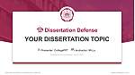 Duksung Women’s University थीसिस रक्षा PPT टेम्पलेट