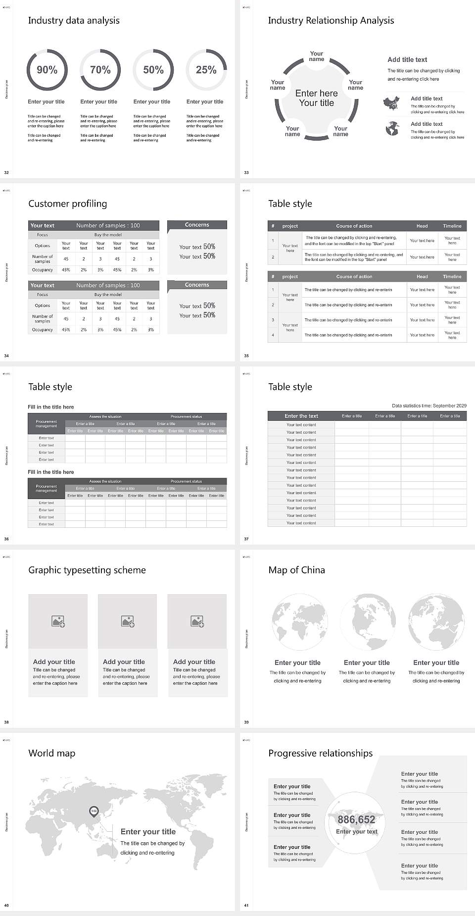 Korea National University of Arts Competition/Entrepreneurship Contest PPT Template4:3 ratio PPT effect preview image5