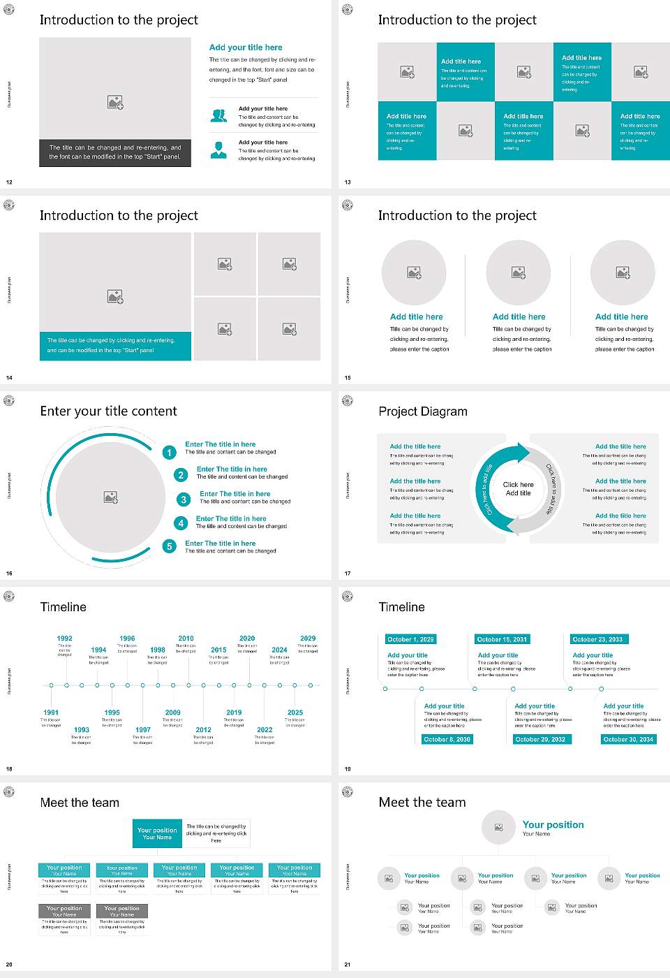 Inje University Competition/Entrepreneurship Contest PPT Template16:9 ratio PPT effect preview image3