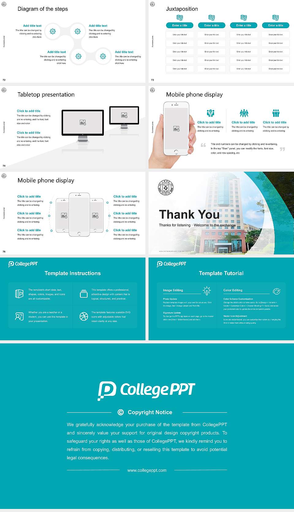 Inje University Competition/Entrepreneurship Contest PPT Template16:9 ratio PPT effect preview image9