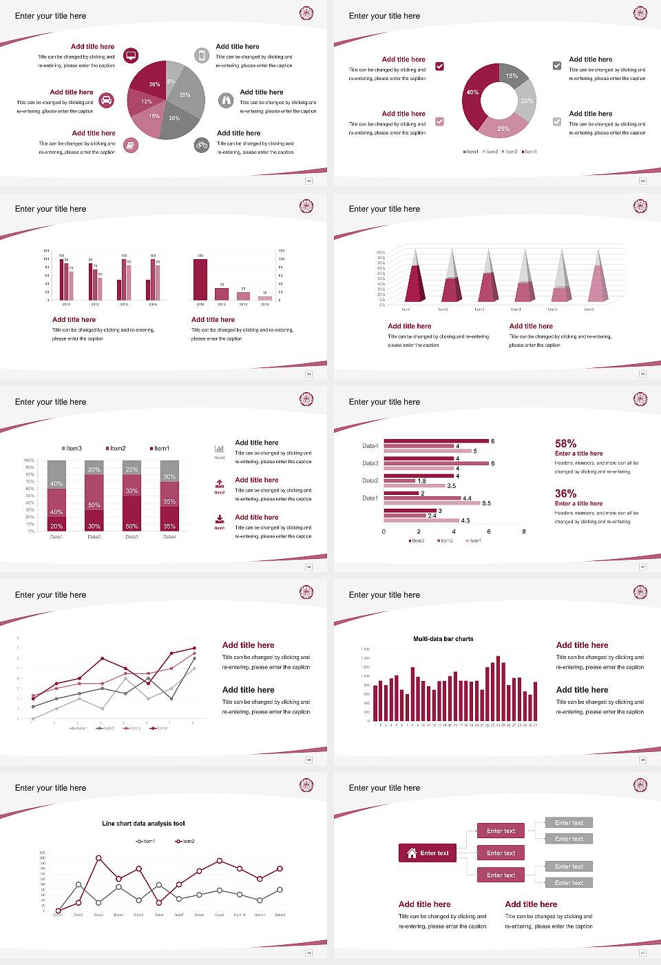 Duksung Women’s University Course/Courseware Creation PPT Template16:9 ratio PPT effect preview image3
