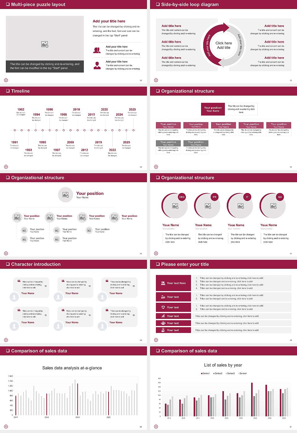 Duksung Women’s University General Purpose PPT Template16:9 ratio PPT effect preview image3