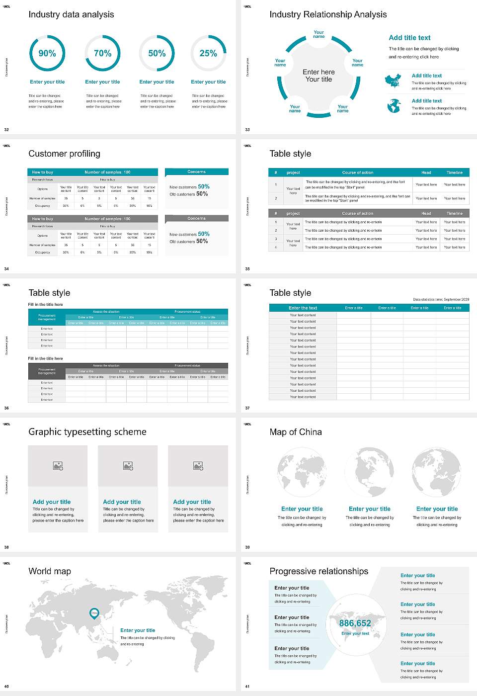 University College London Competition/Entrepreneurship Contest PPT Template16:9 ratio PPT effect preview image5