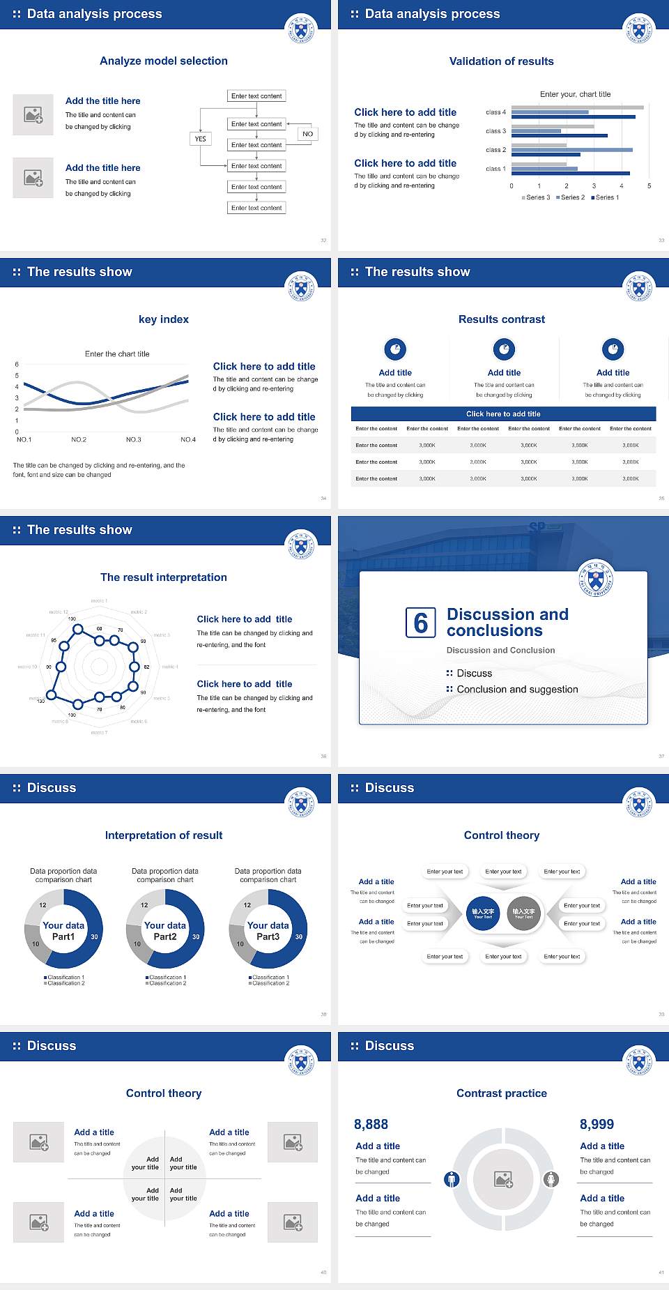 Pai Chai University Graduation Thesis Defense PPT Template4:3 ratio PPT effect preview image5
