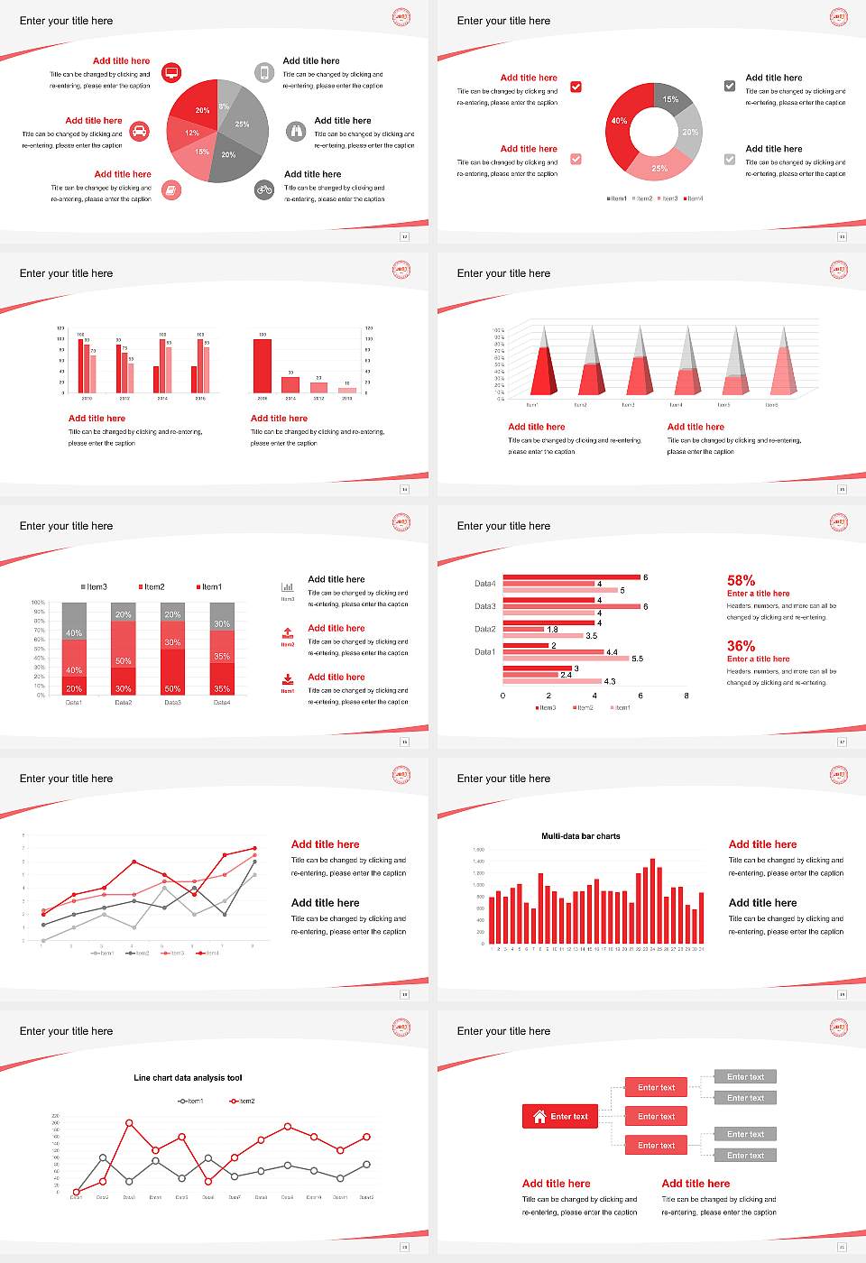 JEI University Course/Courseware Creation PPT Template16:9 ratio PPT effect preview image3