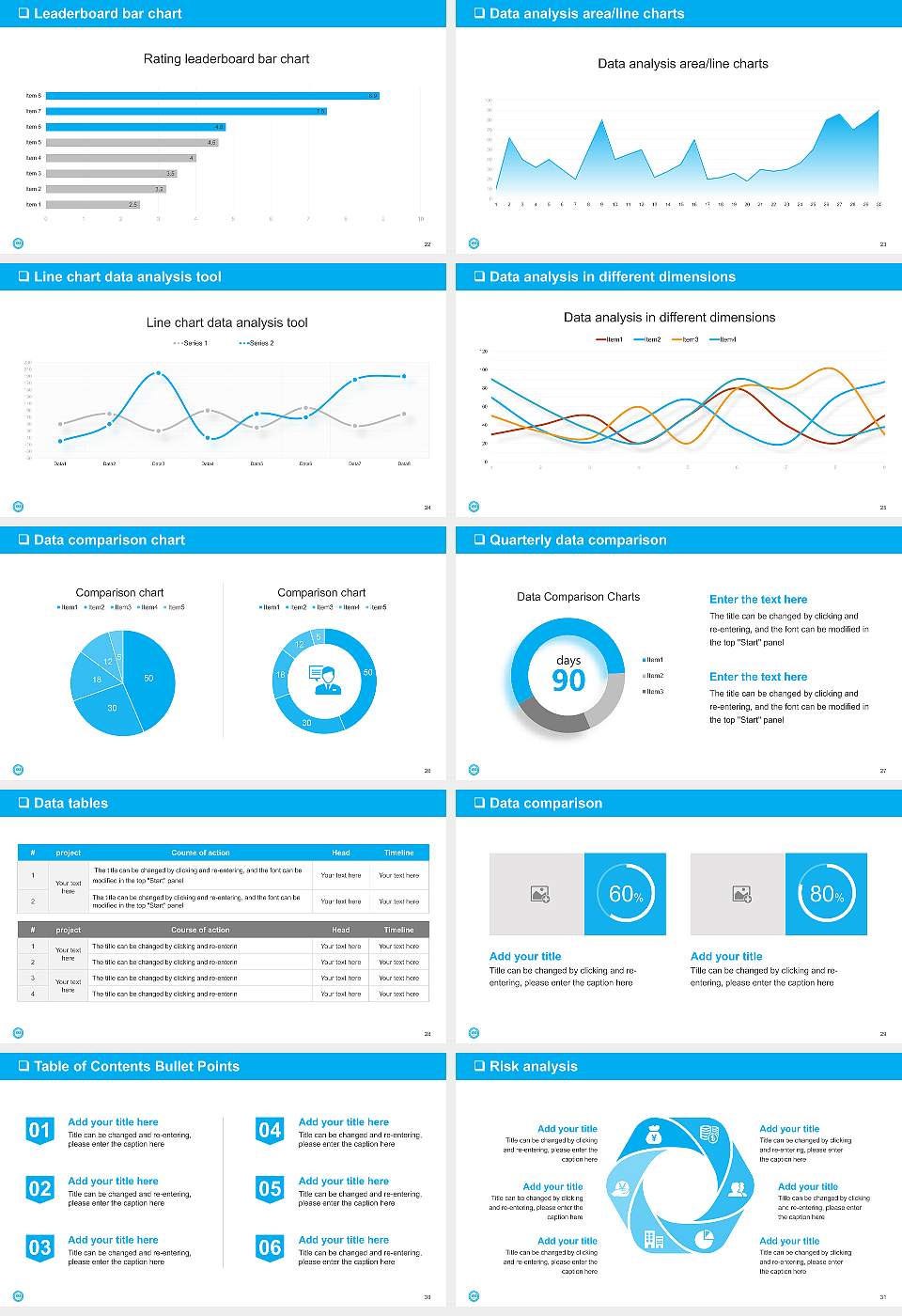 Hanyang Cyber University General Purpose PPT Template16:9 ratio PPT effect preview image4