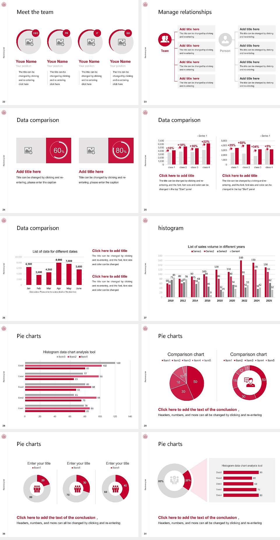 Sejong University Competition/Entrepreneurship Contest PPT Template4:3 ratio PPT effect preview image4
