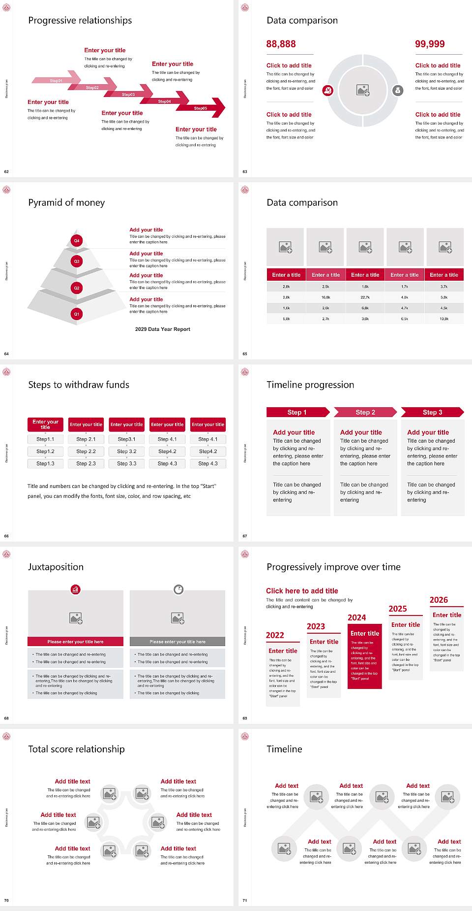 Sejong University Competition/Entrepreneurship Contest PPT Template4:3 ratio PPT effect preview image8