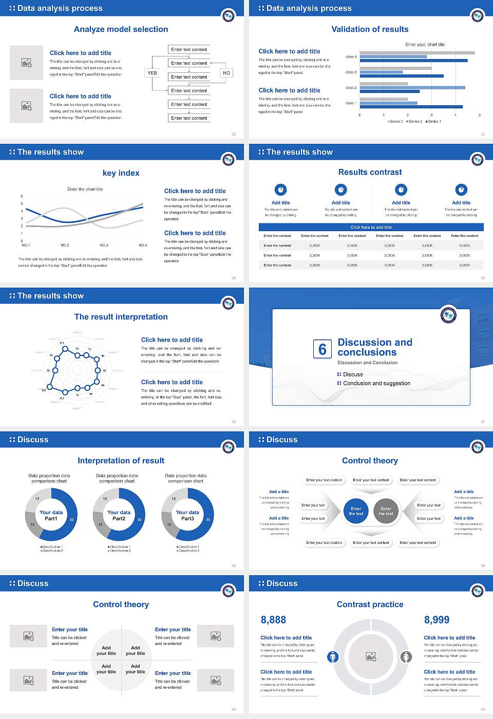 Hallym Polytechnic University Graduation Thesis Defense PPT Template16:9 ratio PPT effect preview image5