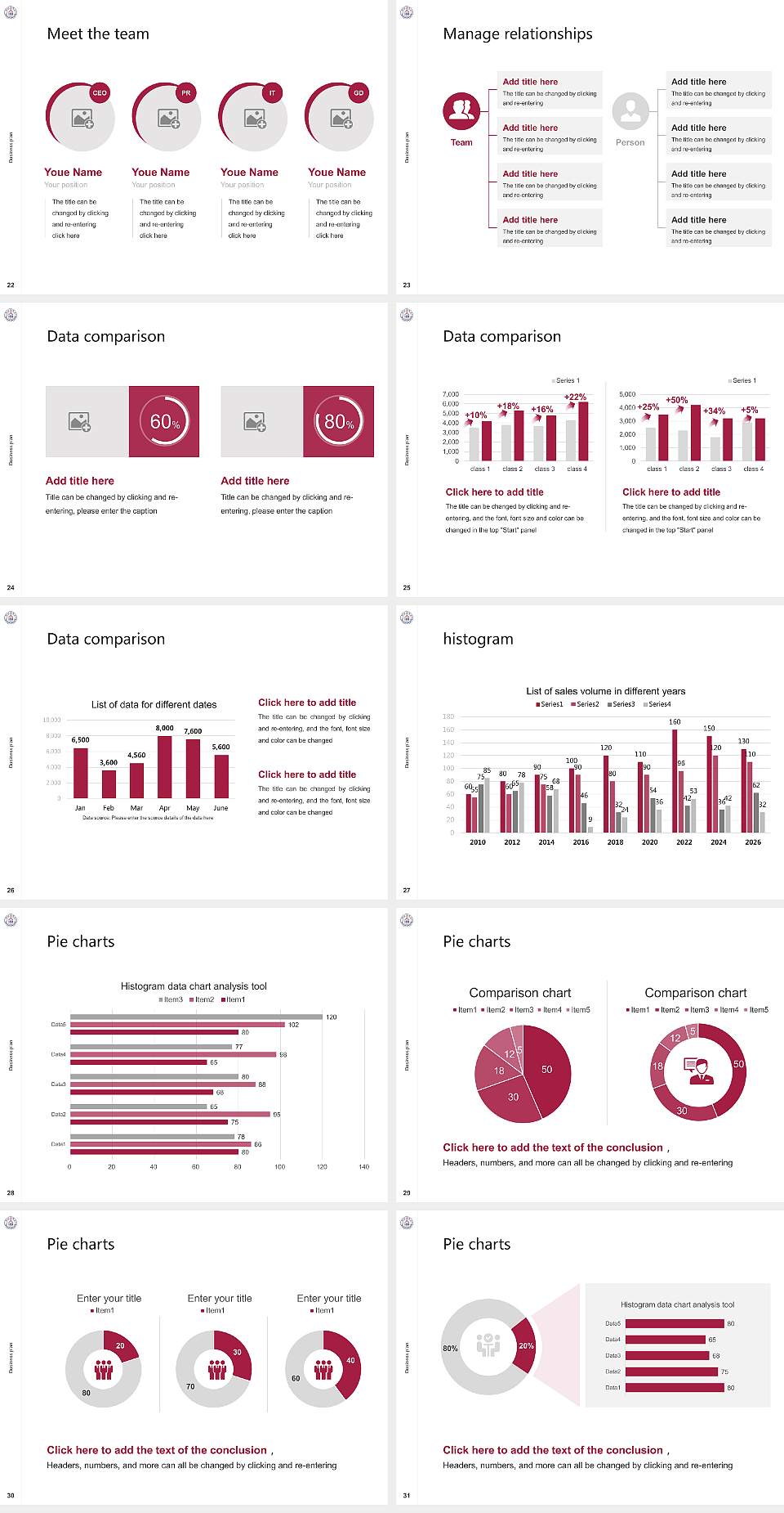 Hannam University Competition/Entrepreneurship Contest PPT Template4:3 ratio PPT effect preview image4