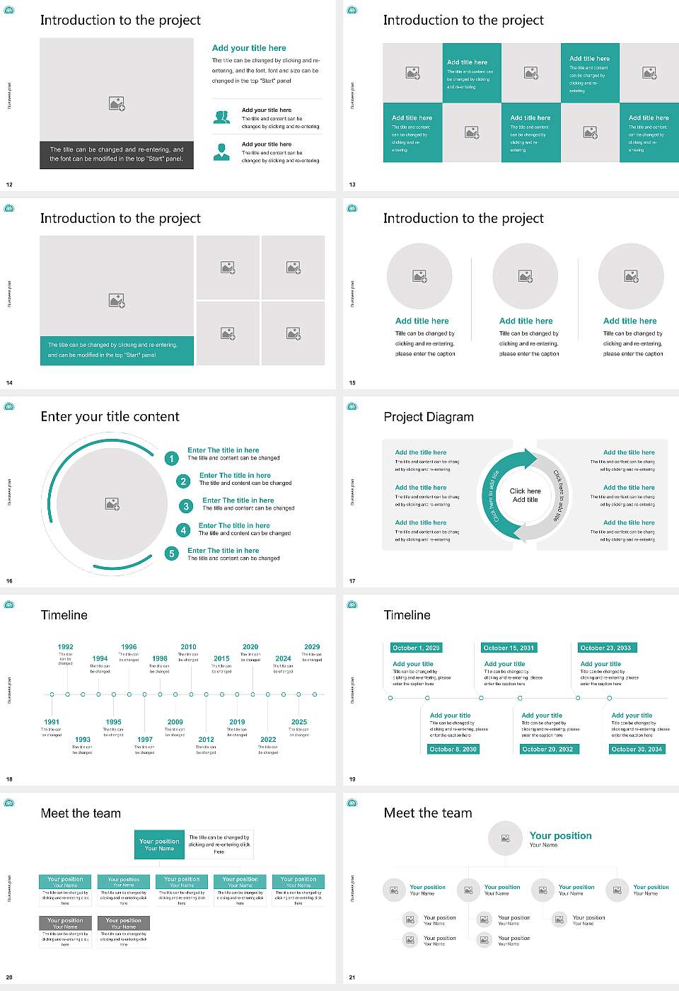 Mokpo National University Competition/Entrepreneurship Contest PPT Template16:9 ratio PPT effect preview image3