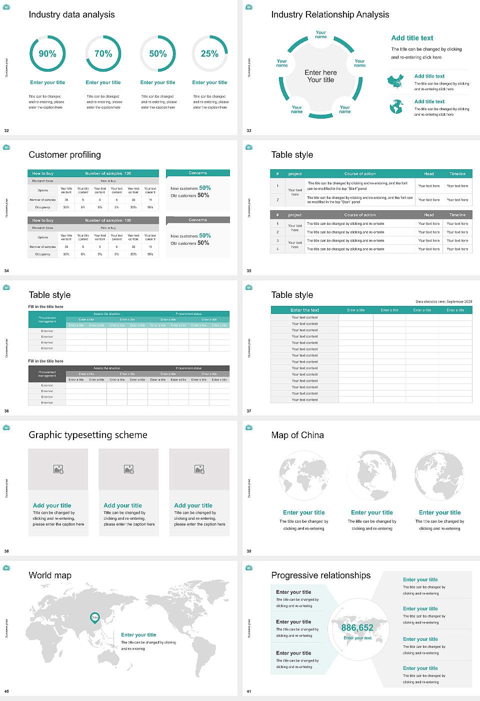 Mokpo National University Competition/Entrepreneurship Contest PPT Template16:9 ratio PPT effect preview image5